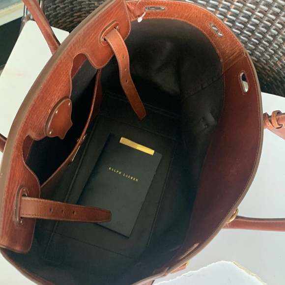 Vintage And The Original Ralph Lauren Collection Ricky 33 Calfskin Bag. - Picture 14 of 16